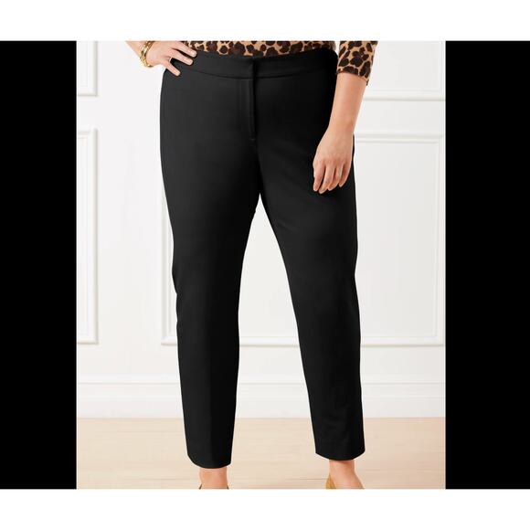 Talbots 20WP Southampton Pants Black Stretch Dress Slacks Petite - Picture 1 of 8